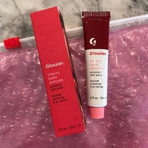 BNWT Glossier - Cherry Balm Dotcom
